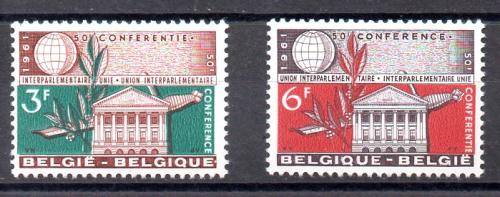 Bélgica Año 1961 Nº Yvert 1191/92 (**)