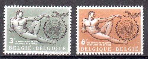 Bélgica Año 1962 Nº Yvert 1231/32 (**)