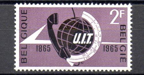 比利时 1965年 Yvert 编号1333 (**)