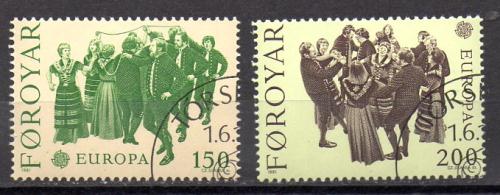 Islas Feroe Año 1981 Nº Yvert 57/58 (o)