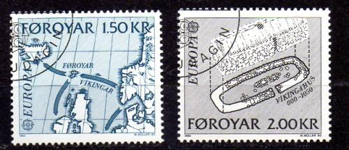Islas Feroe Año 1982 Nº Yvert 64/65 (o)