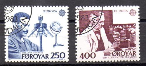 Islas Feroe Año 1983 Nº Yvert 78/79 (o)
