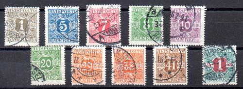 丹麦 报纸 1915年 米歇尔编号 11/20 (o)