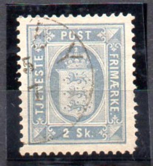 Dinamarca Servicio Año 1871 Nº Yvert 1 (o)