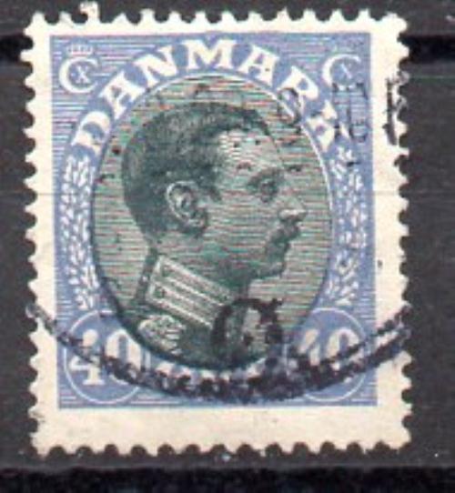 Dinamarca Año 1919-20 Nº Yvert 111a (o)