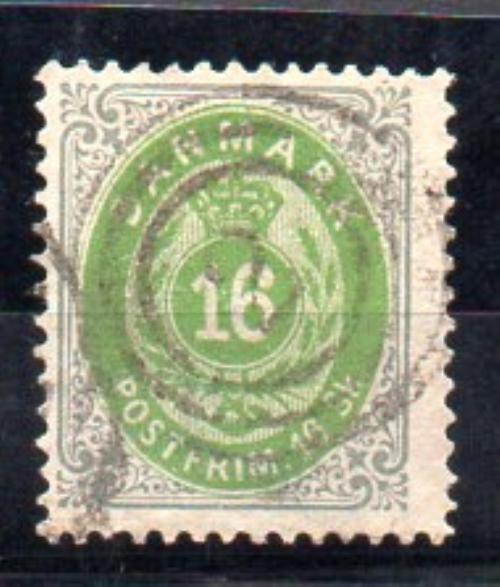 Dinamarca Año 1870 Nº Yvert 20 (o)
