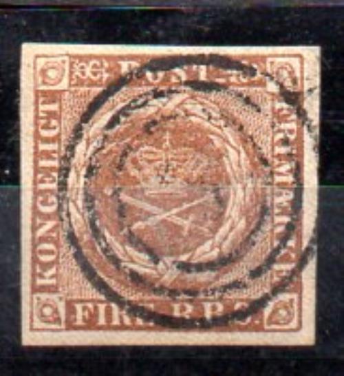 Dinamarca Año 1851-54 Nº Yvert 2a (o)