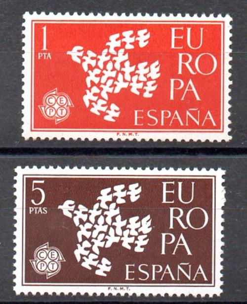 Europa-CEPT N&ordm; 1371/72 (**)