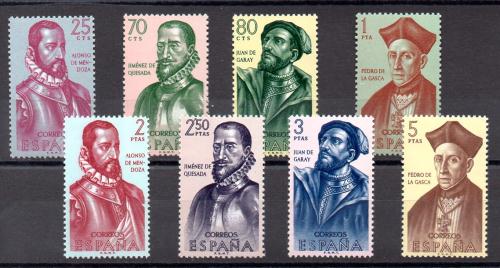 Forjadores de Am&eacute;rica N&ordm; 1454/61 (**)