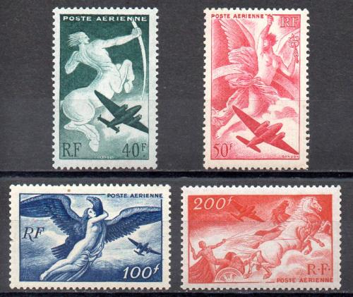 Авиапочта № Yvert 16/19 (**)