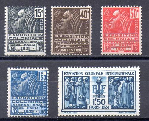 Francia Año 1930/31 Nº Yvert 270/74 (**)