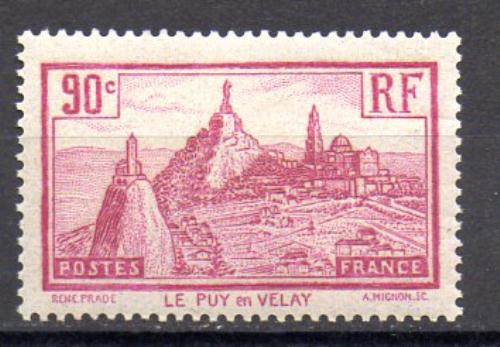法国 1933年 编号 Yvert 290 (**)
