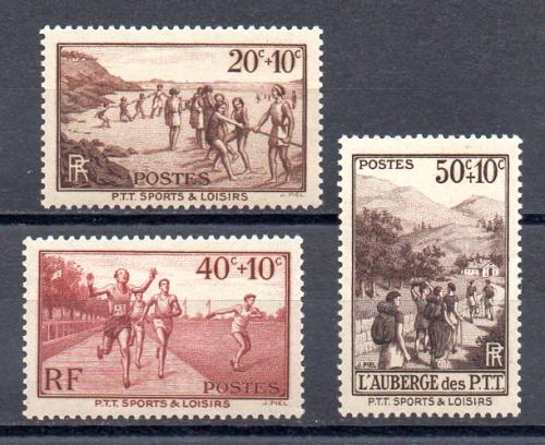 Francia Año 1937 Nº Yvert 345/46 (**)