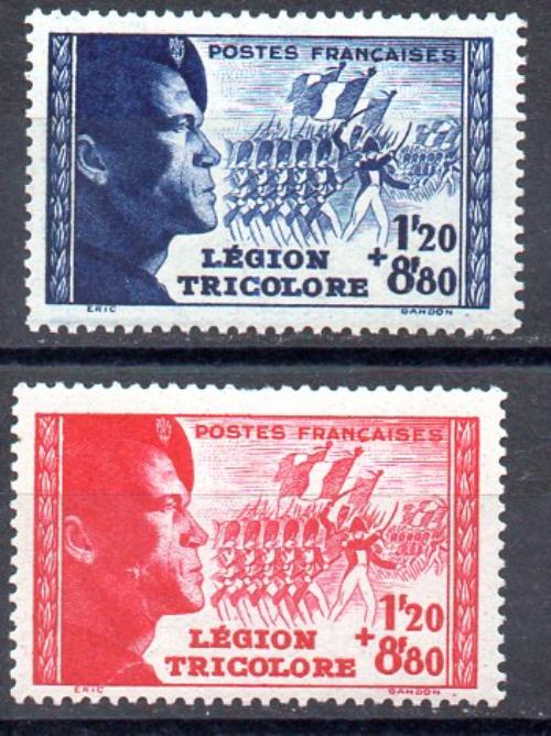 Francia Año 1942 Nº Yvert 565/66 (**)