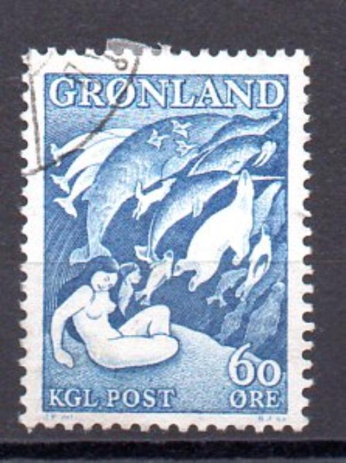 Groenlandia Año 1957 Nº Yvert 30 (o)