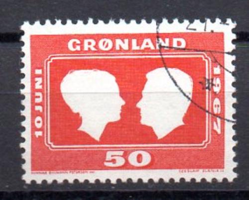 Groenlandia Año 1967 Nº Yvert 59 (o)