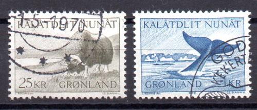 Groenlandia Año 1969 Nº Yvert 62/63 (o)