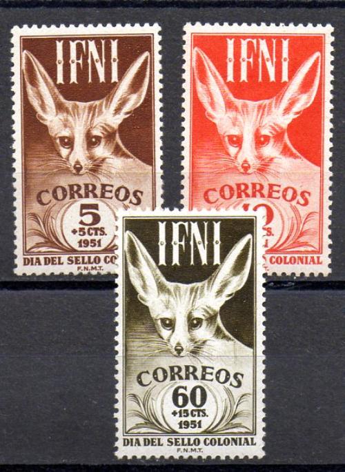 伊夫尼 1951年 编号76/78 (**)