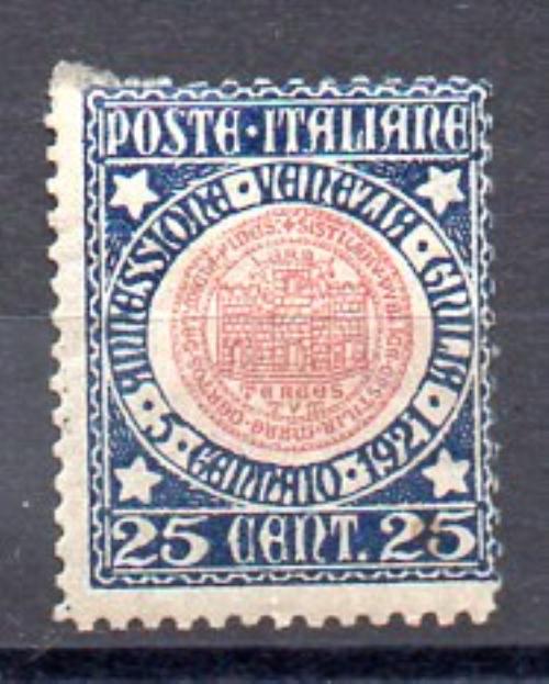 Italia Año 1921 Nº Yvert 109 B (*)