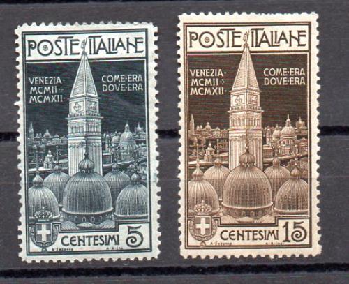 Italia Año 1912 Nº Yvert 93/94 (*)