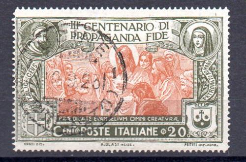 Italia Año 1923 Nº Yvert 124 (o)