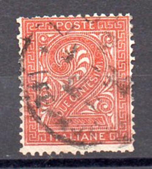 Italia Año 1863/77 Nº Yvert 13 (o)