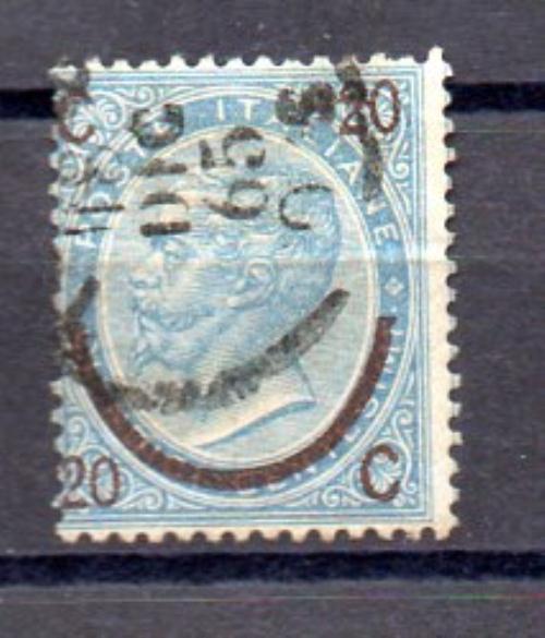 Italia Año 1865 Nº Yvert 22 (o)