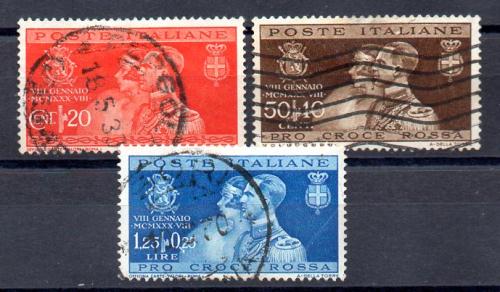 Italia Nº Yvert 251/53 (o)
