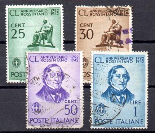 Italia Nº Yvert 447/50 (o)