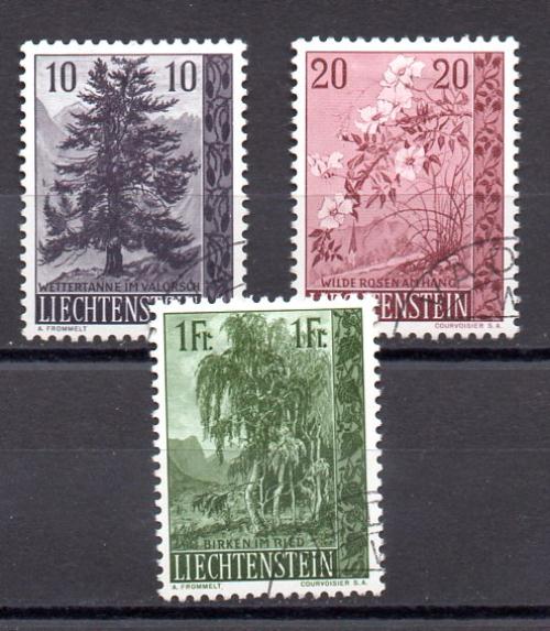 Liechtenstein Año 1957 Nº Yvert 319/21 (o)