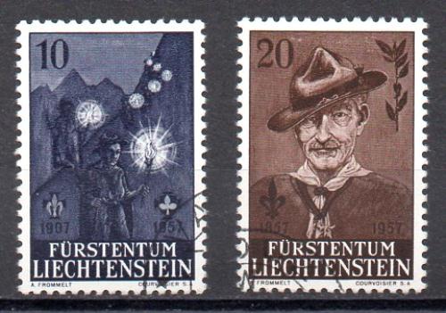 Liechtenstein Año 1957 Nº Yvert 322/23 (o)