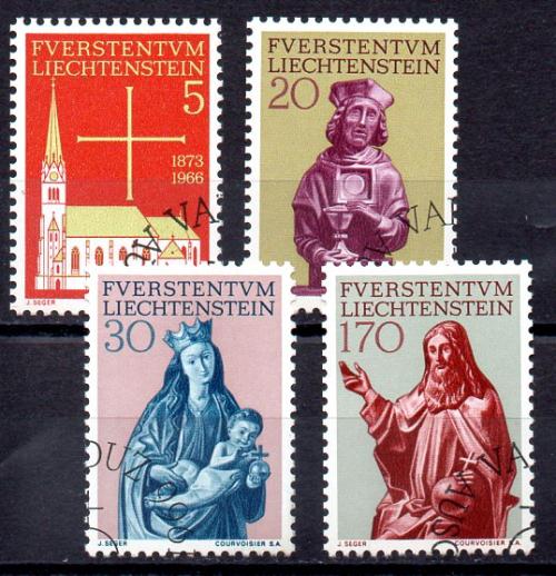 Liechtenstein Año 1966 Nº Yvert 418/21 (o)