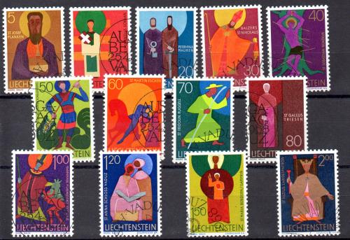Liechtenstein Año 1967/71 Nº Yvert 434/45 (o)