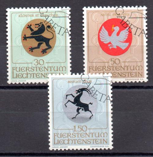 Liechenstein Año 1967 Nº Yvert 462/64 (o)