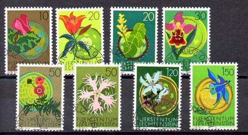Liechtenstein Año 1970/71 Nº Yvert 469/76 (o)