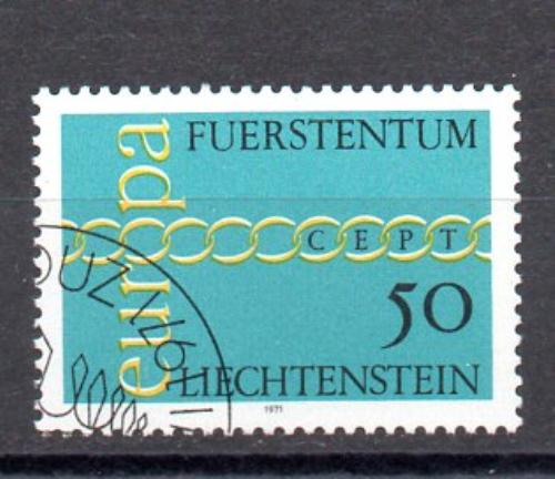 Liechtenstein Año 1971 Nº Yvert 487 (o)