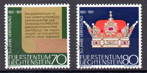 Liechtenstein Año 1971 Nº Yvert 489/90 (o)