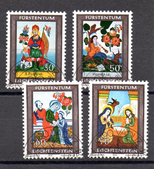 Liechenstein Año 1974 Nº Yvert 558/61 (o)
