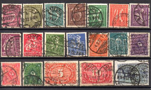 Germany Empire Nº Michel 158/76 (o)
