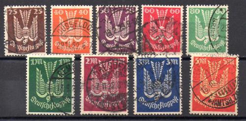 Germany Empire Nº Yvert A 3/11 Nº Michel 210/18 (o)