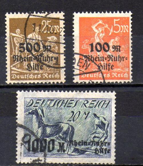 Germany Empire Nº Michel 258/60 (o)