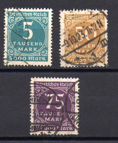 Germany Empire Nº Michel 274/76 (o)