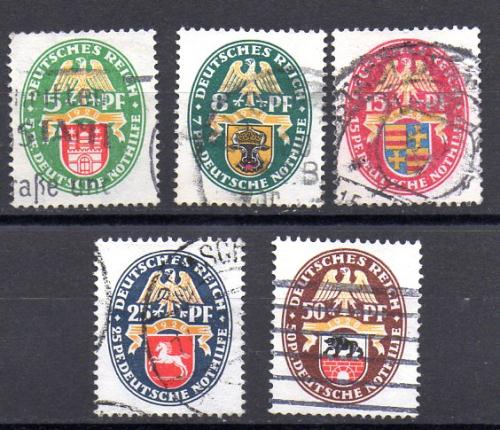 Germany Empire Nº Michel 425/29 (o)