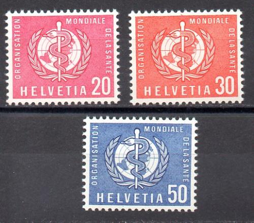 Швейцария Служба № Yvert 420/22 (**)