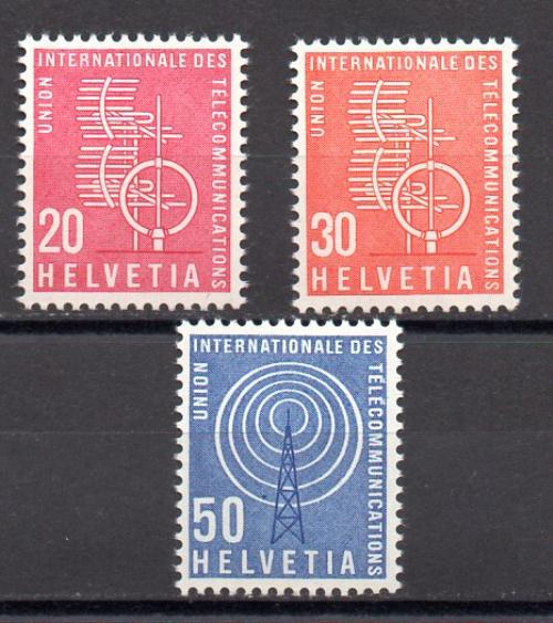 Швейцария Служба № Yvert 423/25 (**)