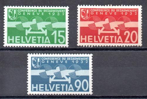 Suiza Año 1932 Nº 16/18 (*)