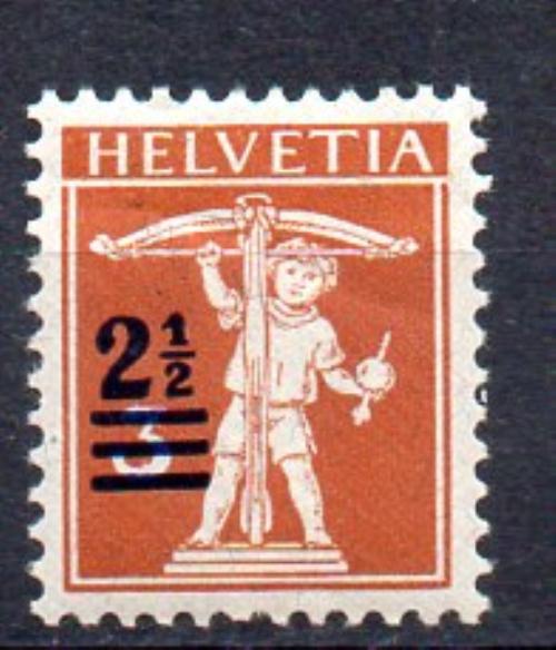 瑞士 1921年 编号179 (*)