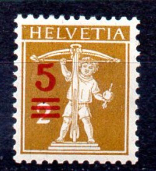 瑞士 1921年 编号180 (*)