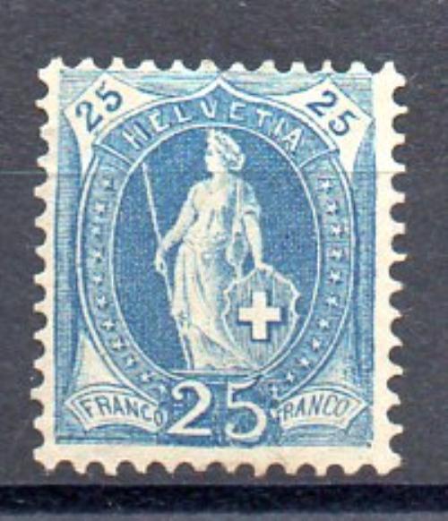 Suiza Año 1882/04 Nº 73 (*)