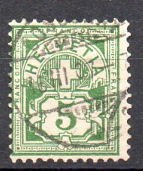 Suiza año 1905/07 Nº Yvert 102 (o)